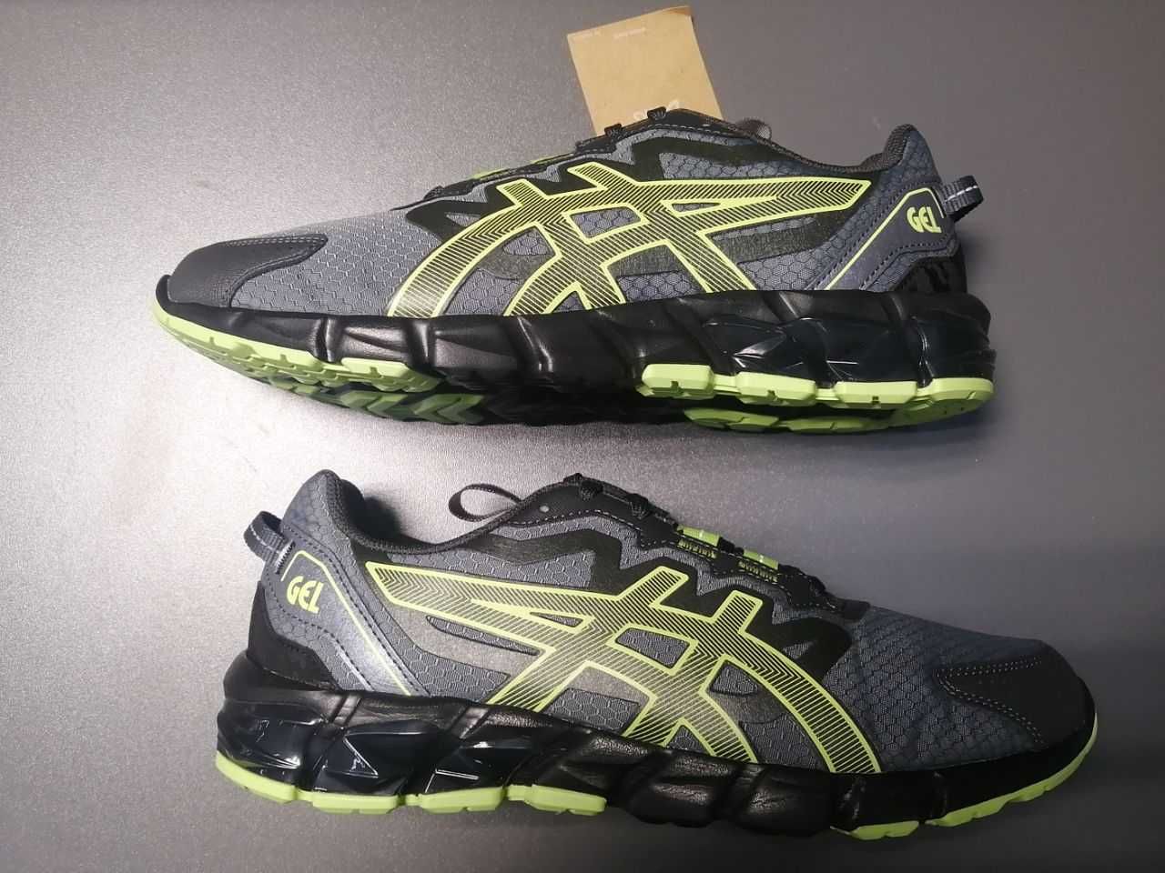 Чоловічі кросівки Asics Gel-Quantum 90 (Metropolis/Lime Green)