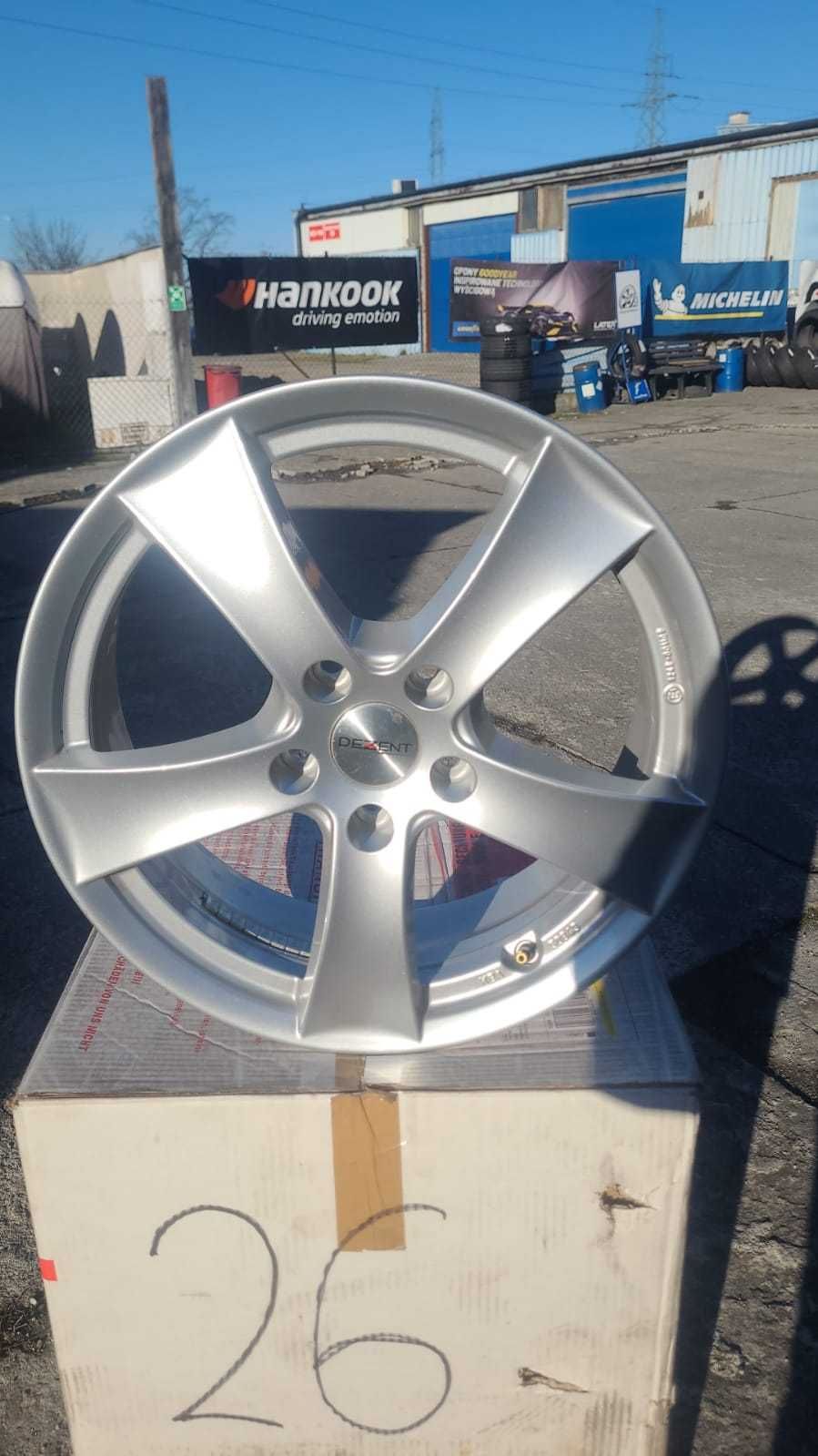 80 felgi Dezent 5x112 17" et 48,5  6.5 J