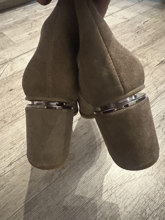 Botki   skórzane  Kazadii