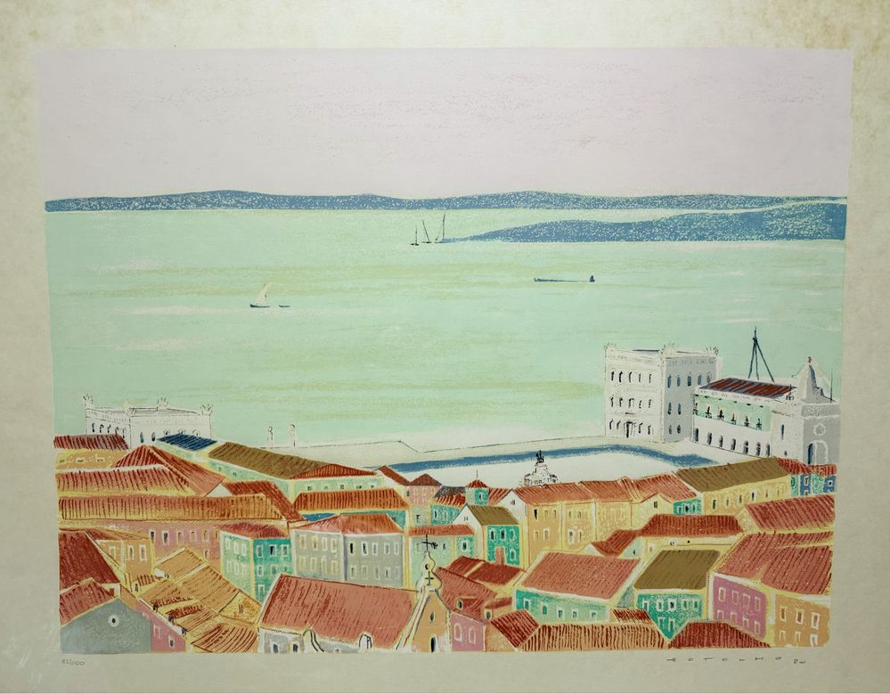 Serigrafia Botelho - Terreiro do Paço - Edição 82/200