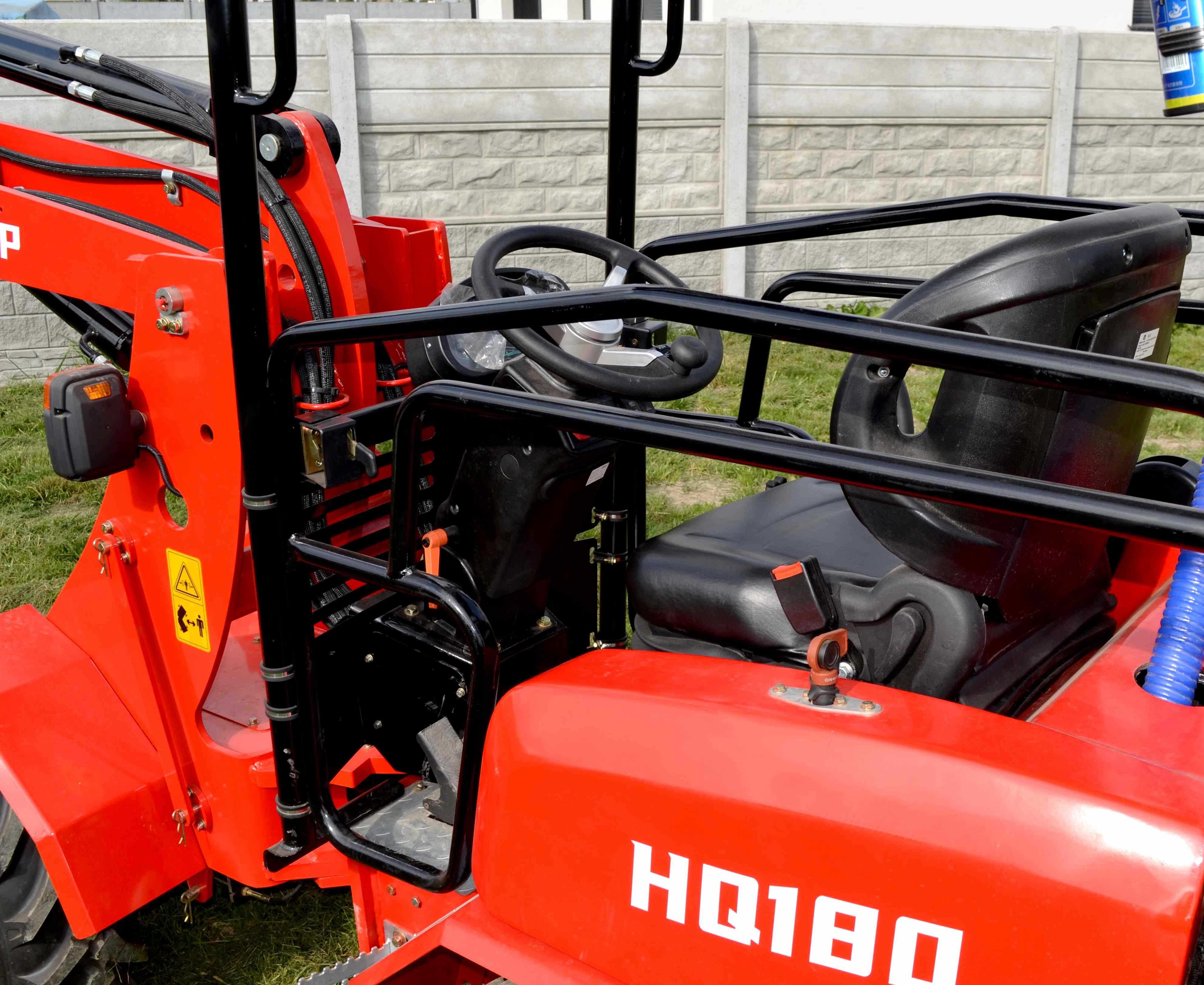 Nowa mini Ładowarka kołowa HQ180 udźwig 900kg