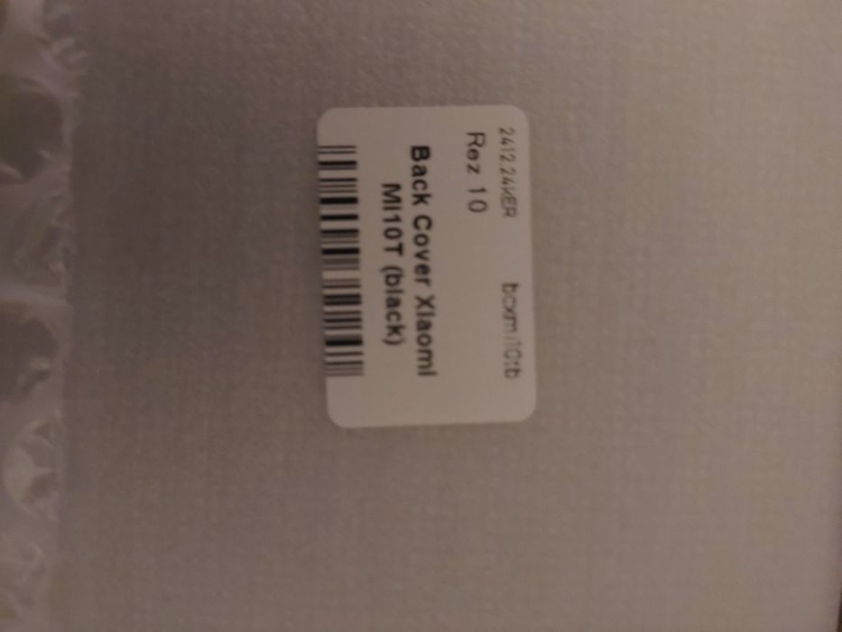 Кришка задня Xiomi 10T