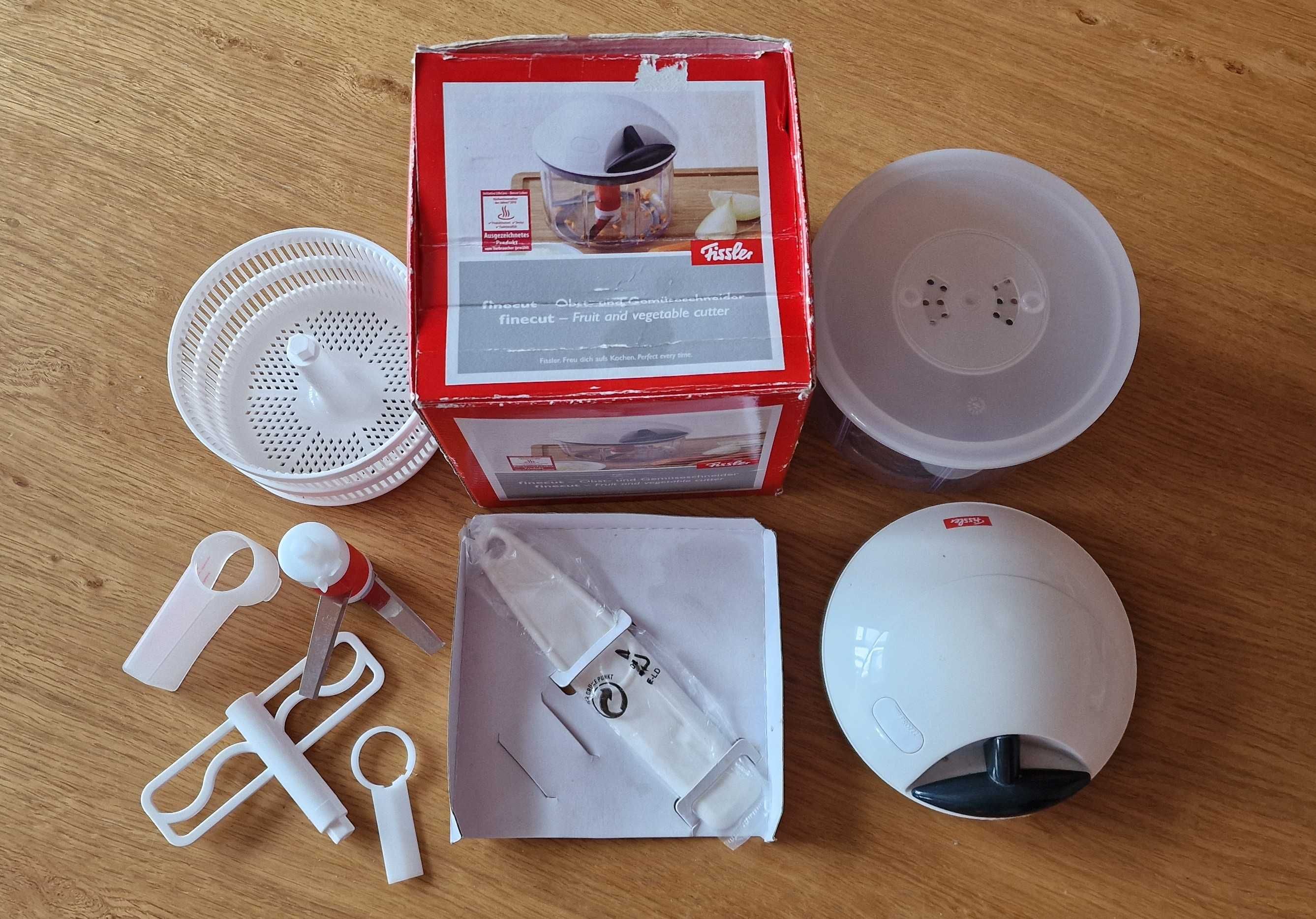 Multifunkcyjna maszynka robot Markowy FISSLER Finecut Szatkownica