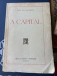 Autor: Eça de Queiroz  Título: A Capital