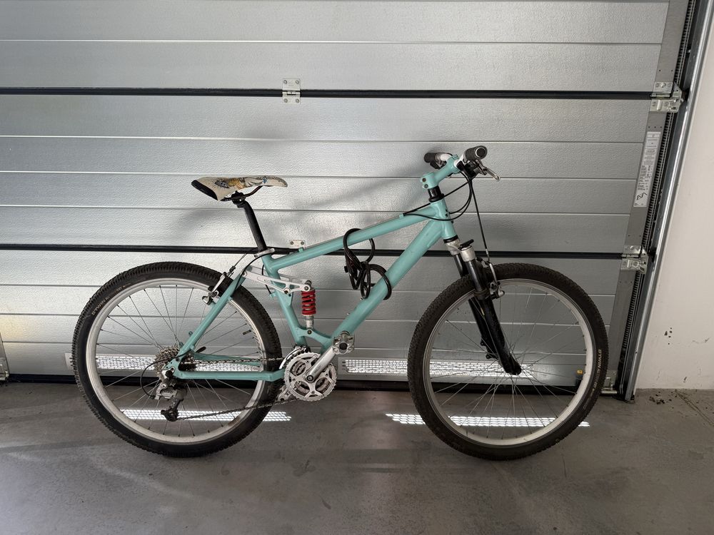Rower górski MTB 26” full suspension Shimano Axon stan idealny