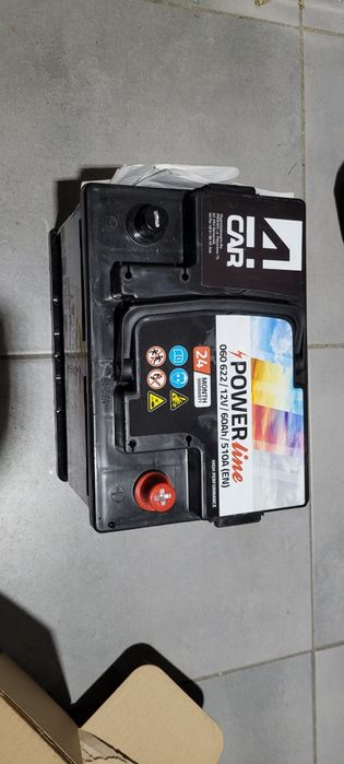 Akumulator 60aH 510A Powe Line