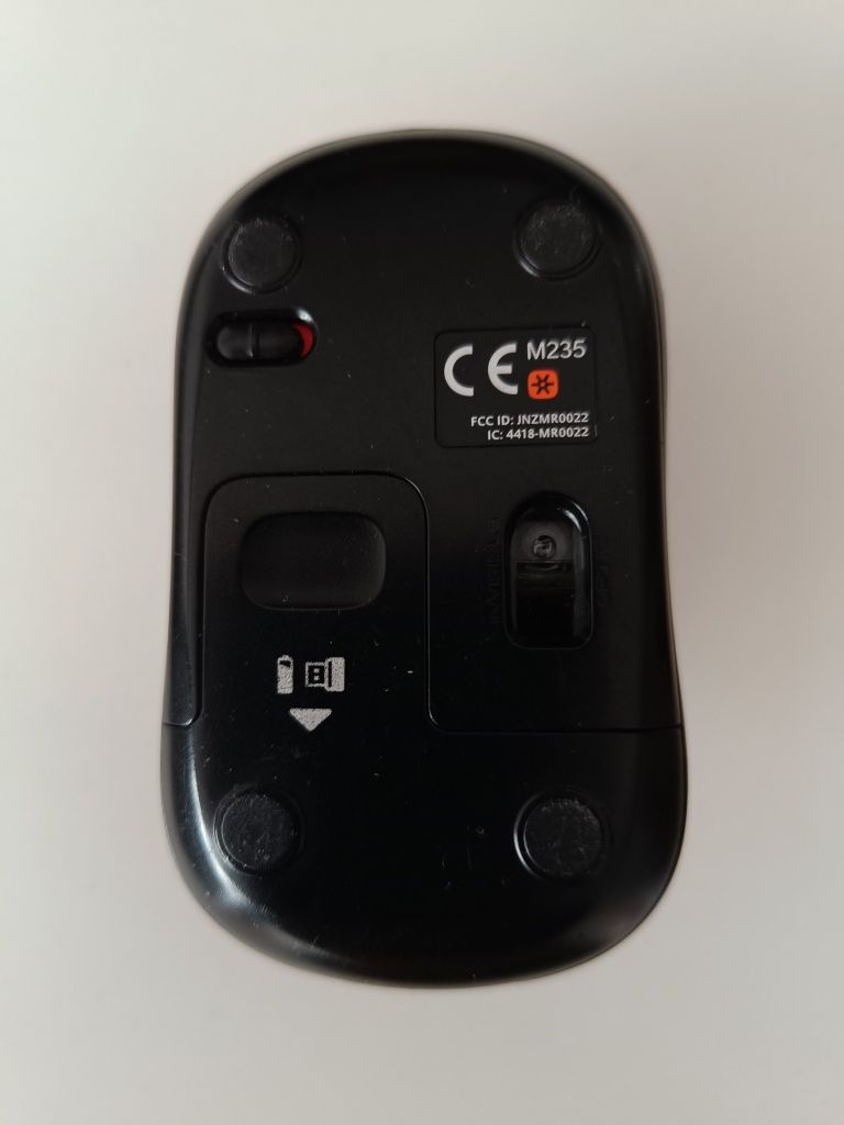 Комп'ютерна мишка Logitech M235 Wireless Red