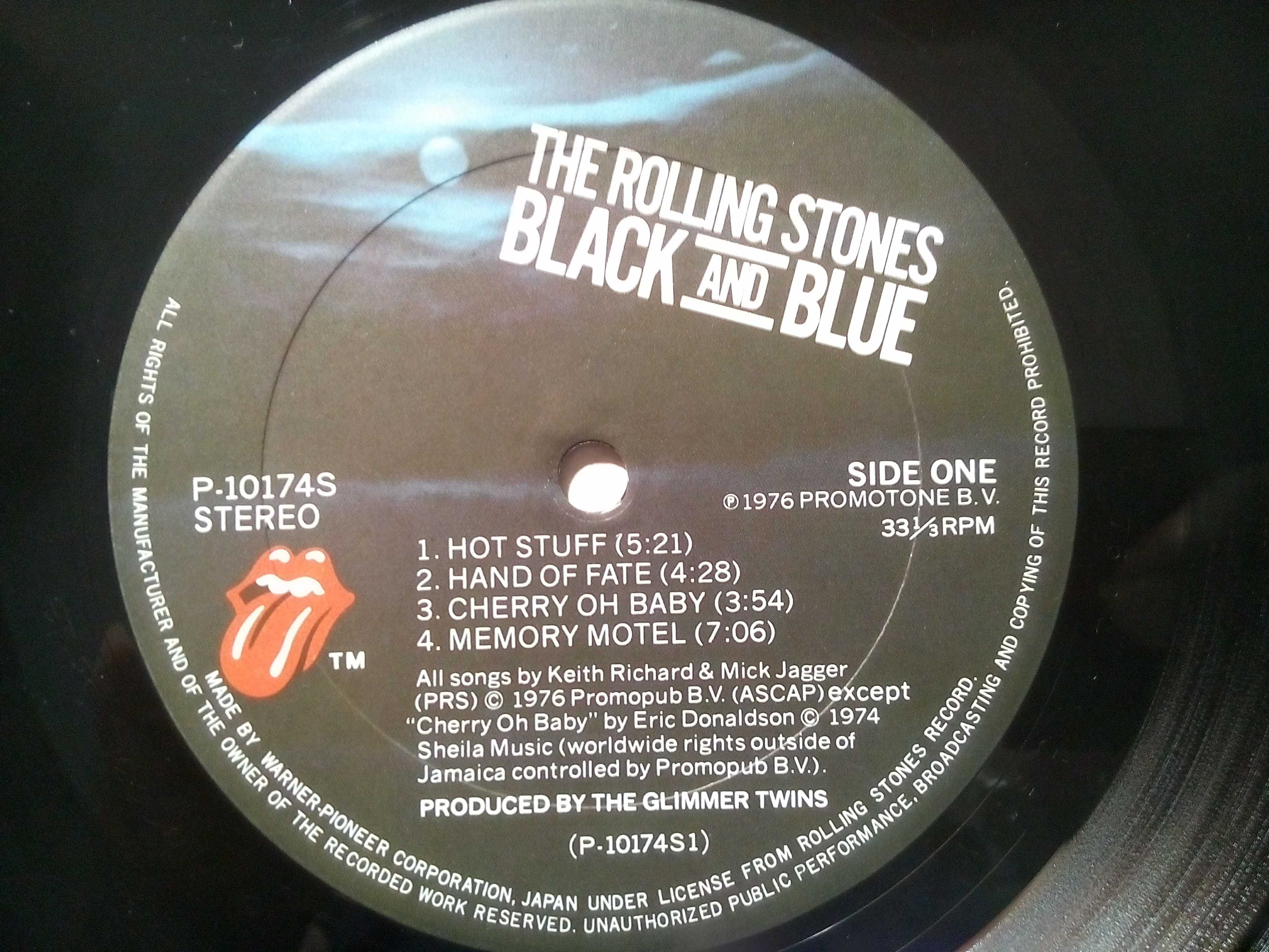 The Rolling Stones 76 Black And Blue JAPAN Vinyl Nm