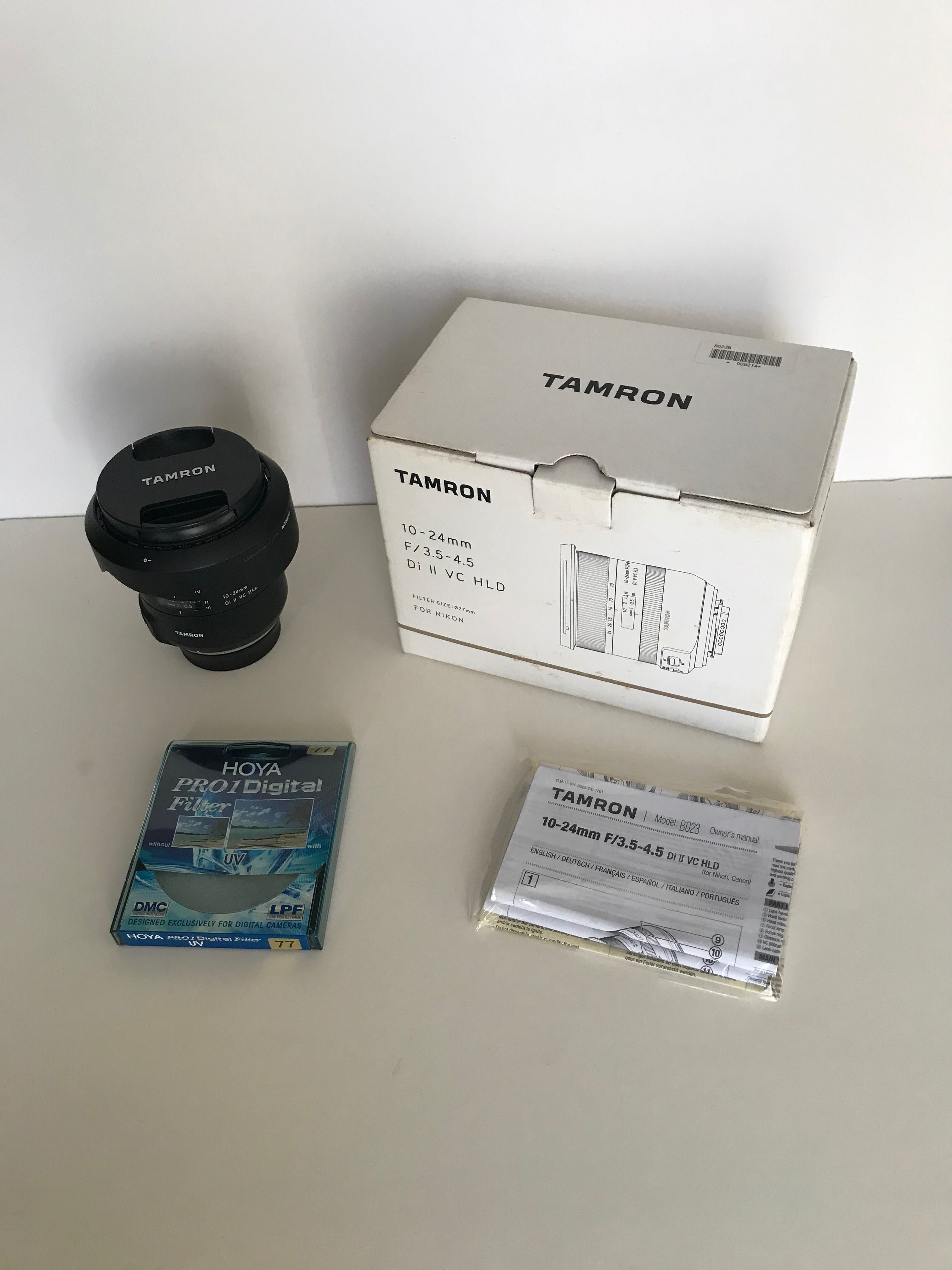 Objectiva Tamron 10-24 mm F/3.5-4.5 Di II VC HLD para Nikon -IMACULADA