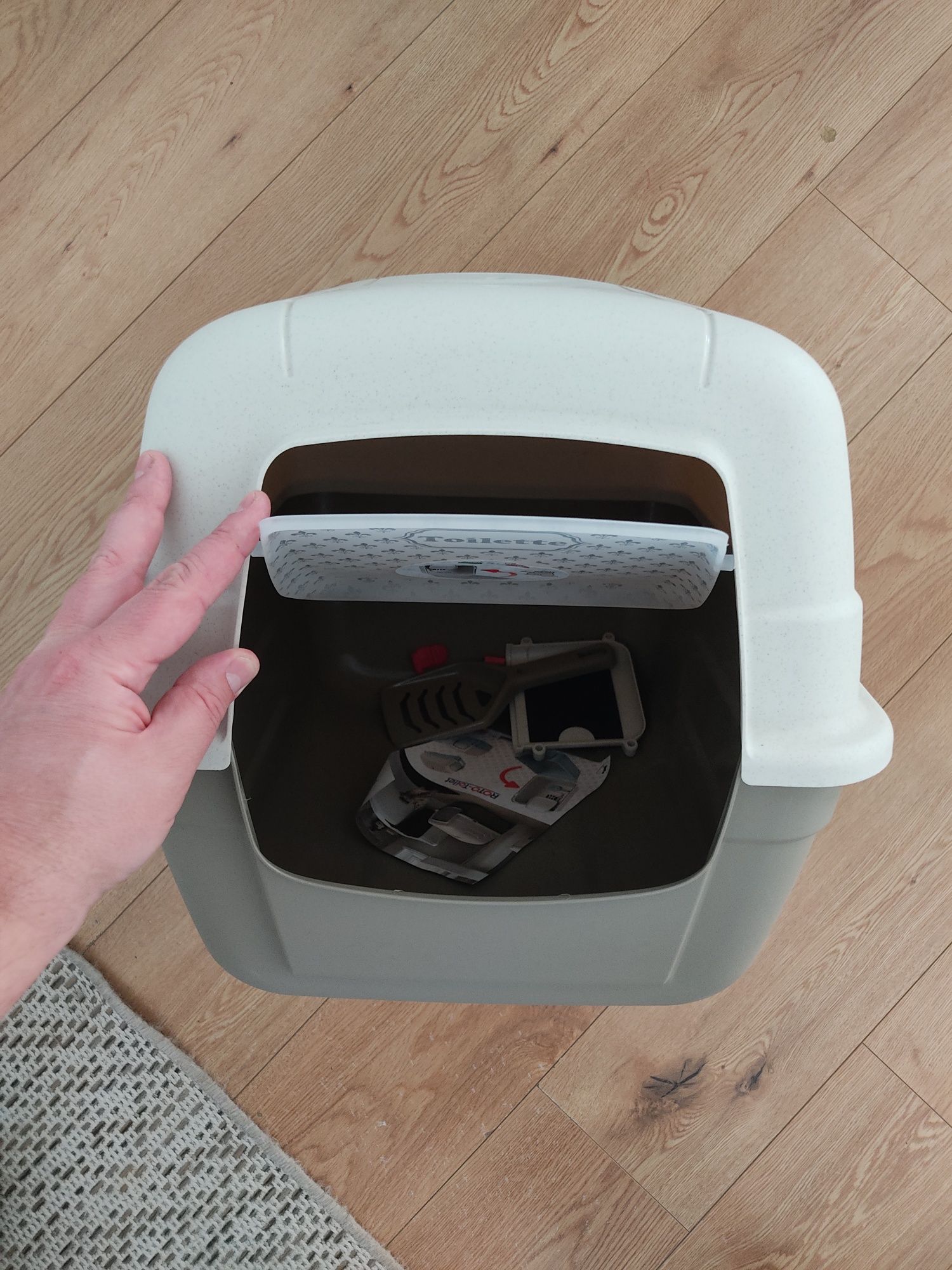 WC para gato completamente nova