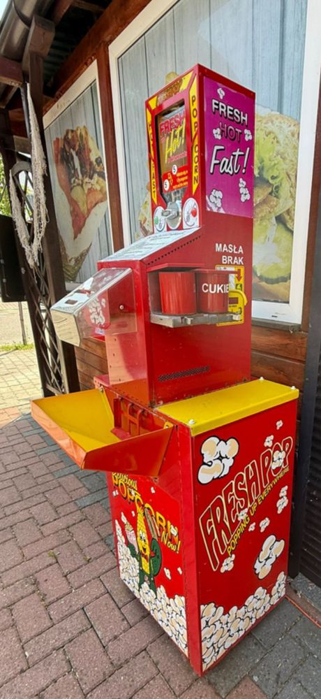 Maszyna zarobkowa pop corn