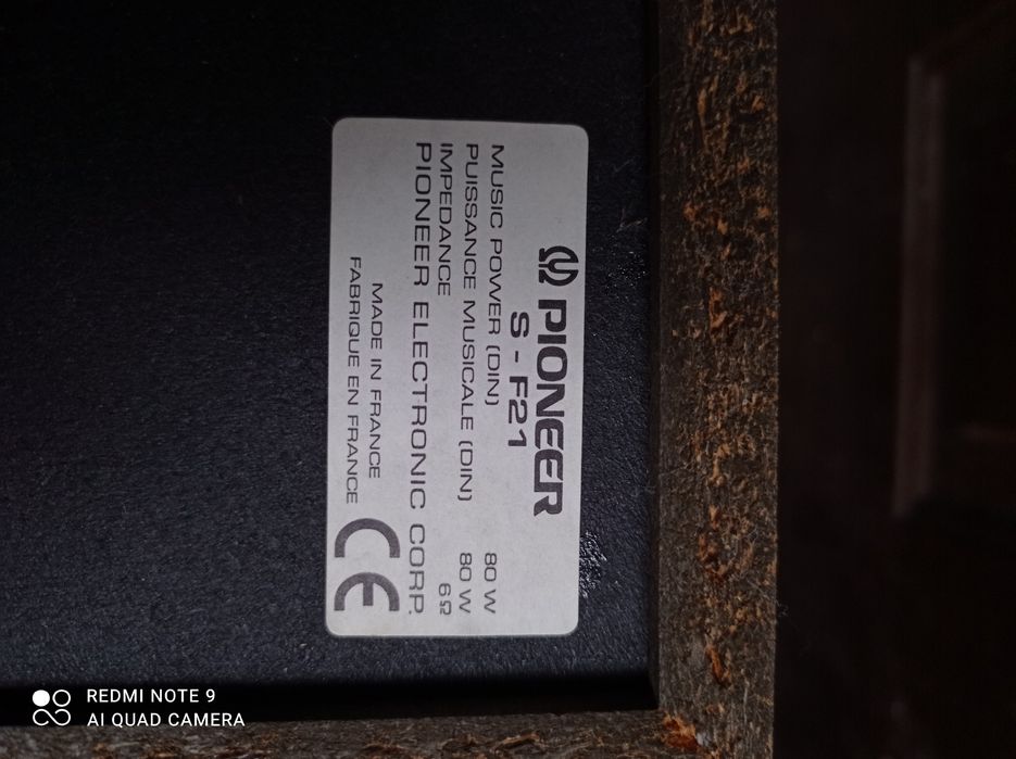 Stare Kolumny Pioneer S-F21