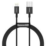 Baseus Superior Kabel Usb - Lightning 2,4 A 1 M Czarny (Calys-A01)