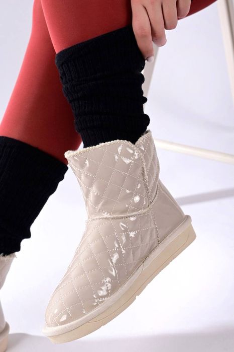 Угги жіночі лакована шкіра!