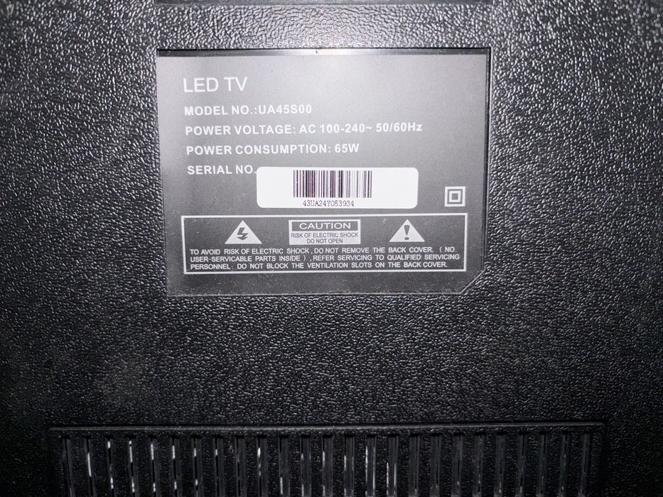 Телевізор Samsung LED 43 UA45S00