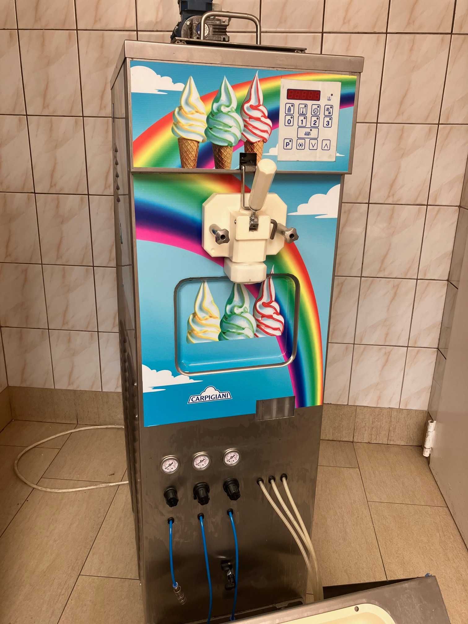 Automat, maszyna do lodów carpigiane  Colore