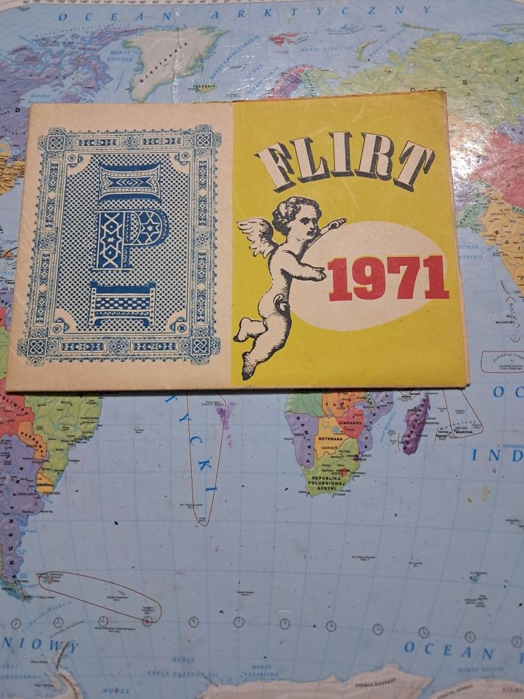 Gra towarzyska dla nastolatków FLIRT z 1971r