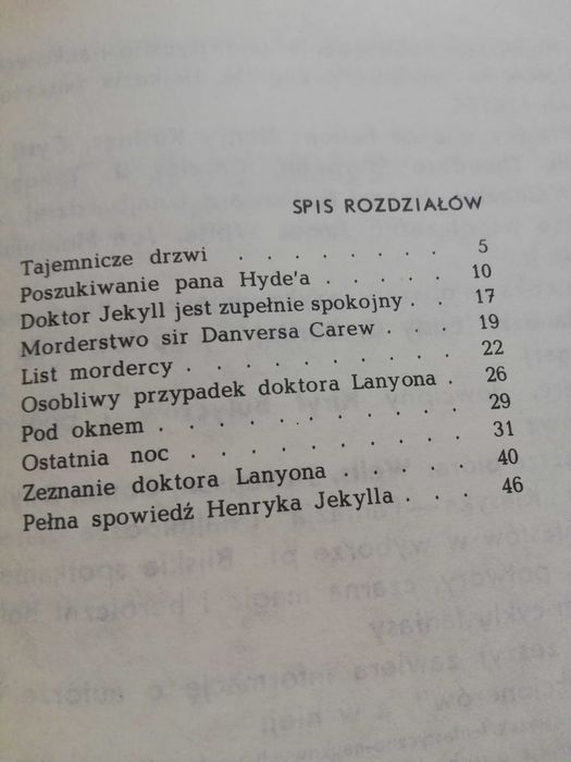 ,,Doktor Jekyll i Pan Hyde"