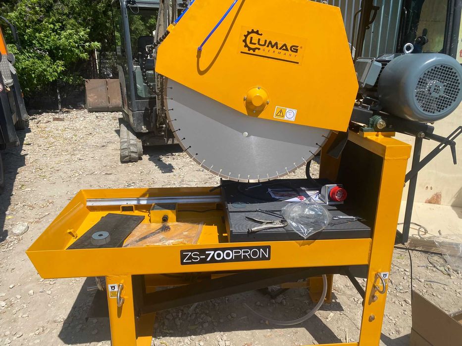 Przecinarka stołowa, piła budowlana do cięcia bloczków, kamienia