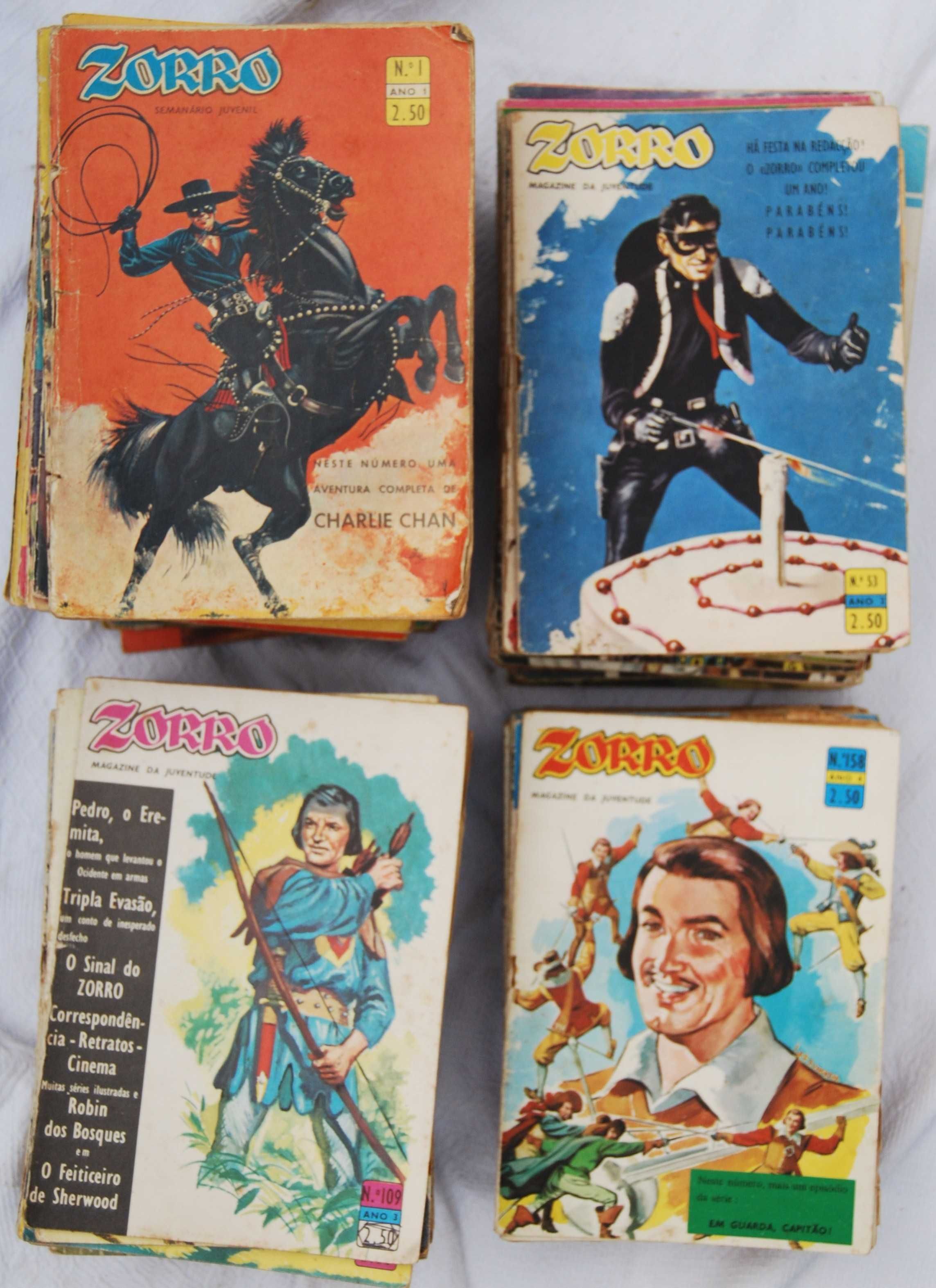 Revistas Zorro magazine da juventude