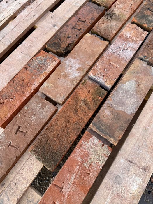Płytki z cegły cięte lico z starej cegły rozbiórkowej