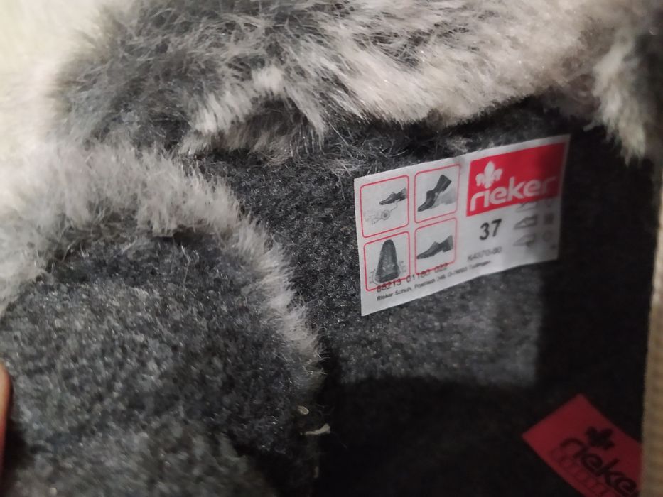 Rieker зимові ботіночки