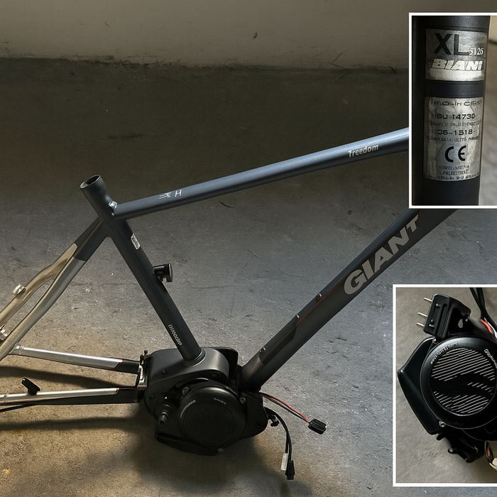 Rama GIANT XL + silnik Yamaha SyncDrive NOWE (rower elektryczny)