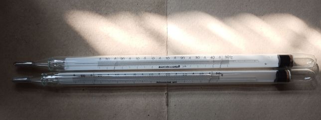 Термометр метеорологический ТМ 1-1 ртутный,максимальный, -35 +50град.