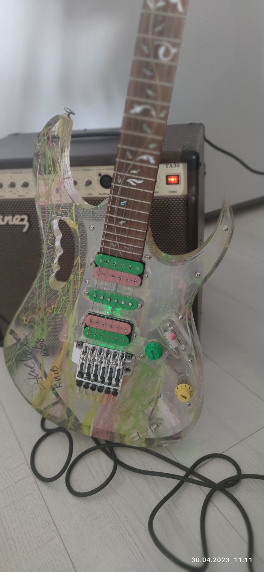 Електрогітара Ibanez JEM 20th Anniversary Steve Vai