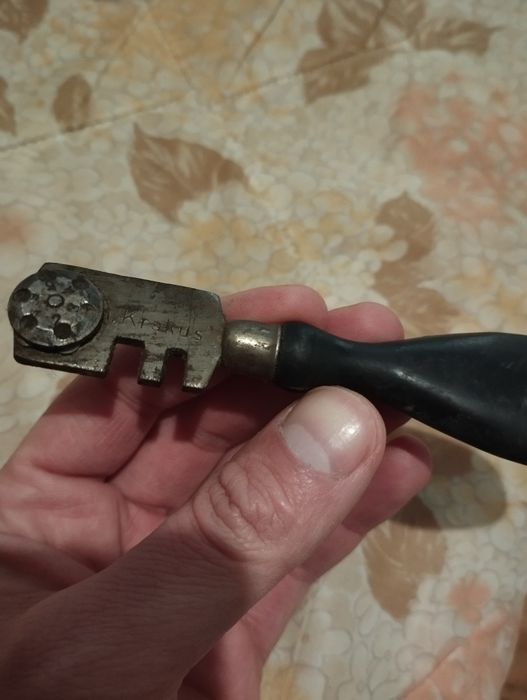 Stary nóż do cięcia szkła Krakus