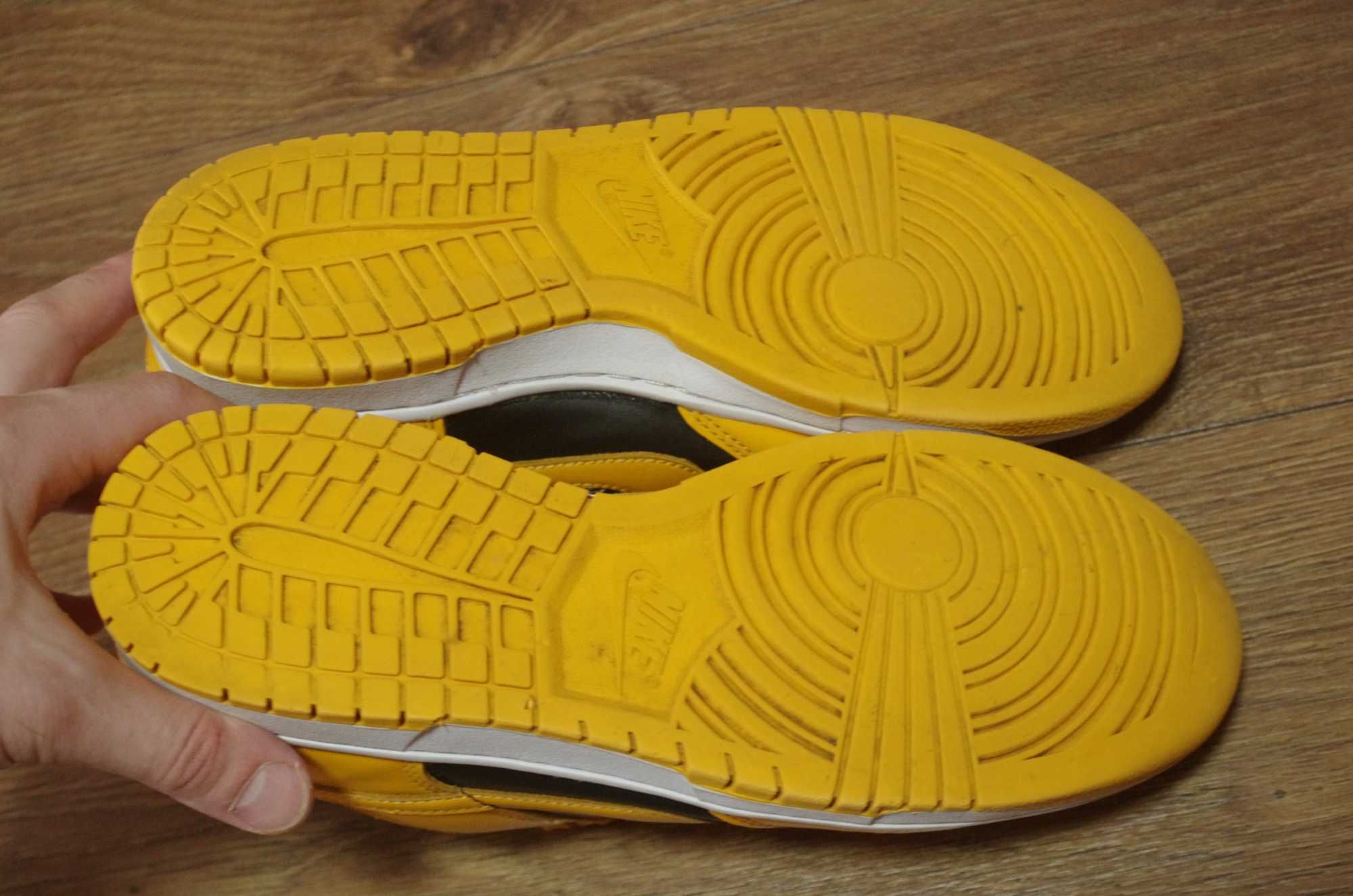 Кроссовки Nike Dunk low yellow black DD1391-004 оригінал 42,5 розмір