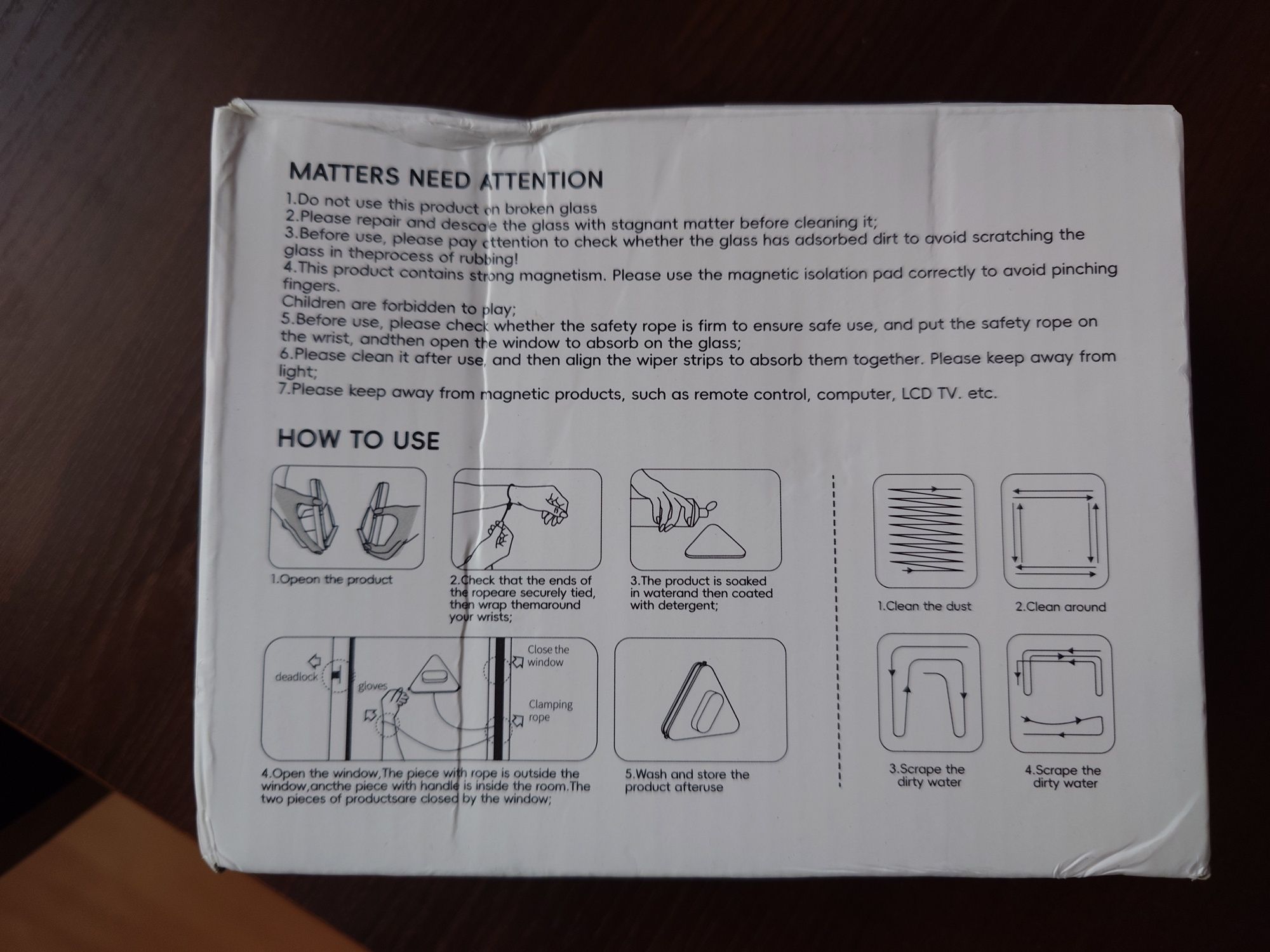 ProClean trójkątna myjka magnetyczna
