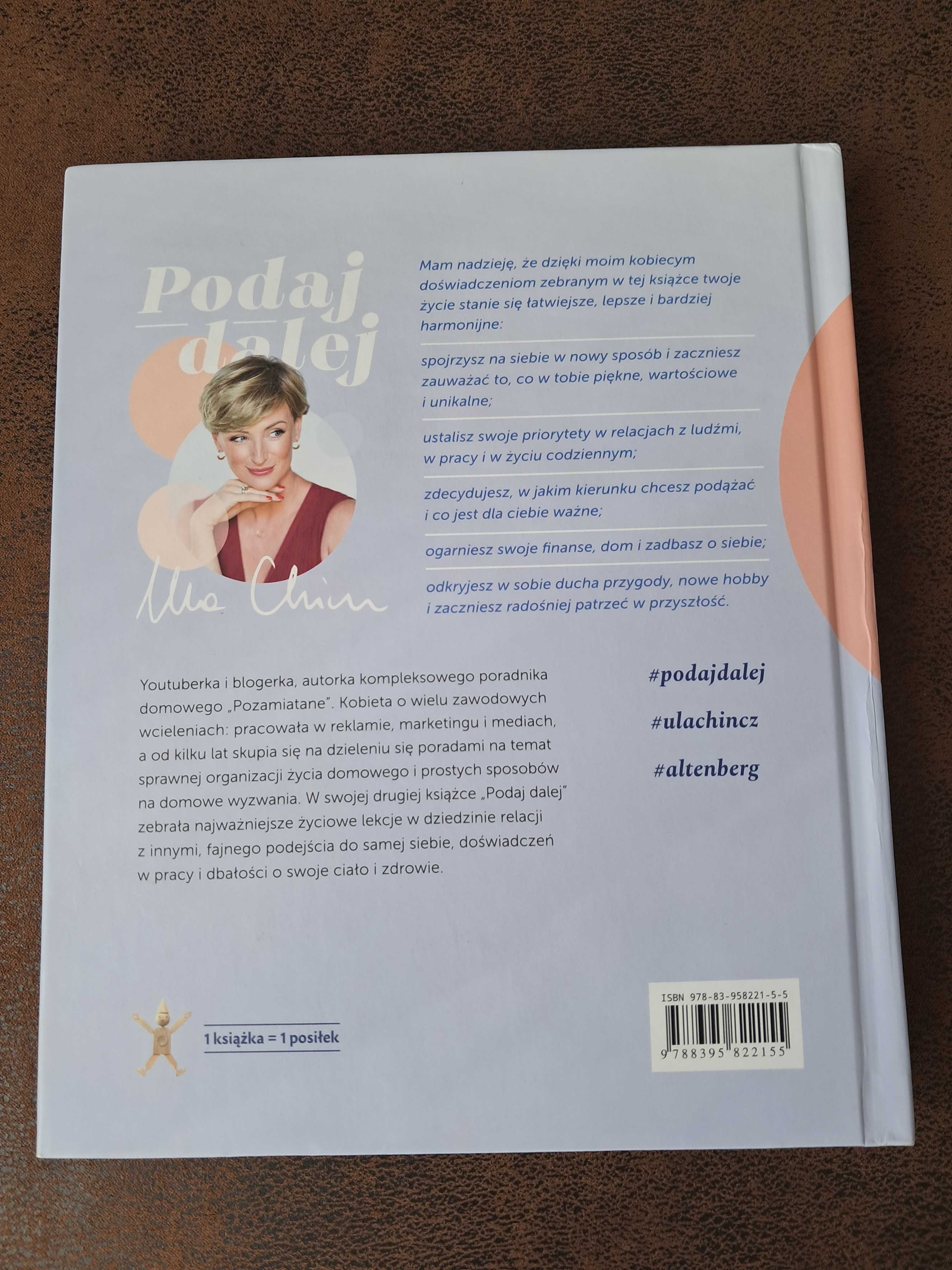 książka 'Podaj dalej' Ula Chincz