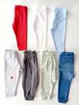 [7 szt.] Legginsy/spodenki- r. 74