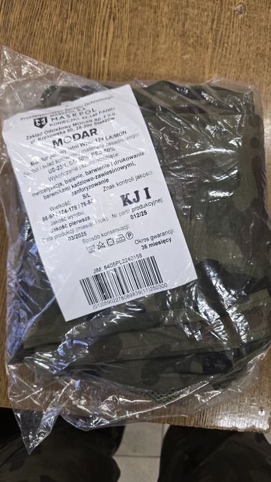 Mundur polowy wz 124 LA/ mon S/L wojskowy