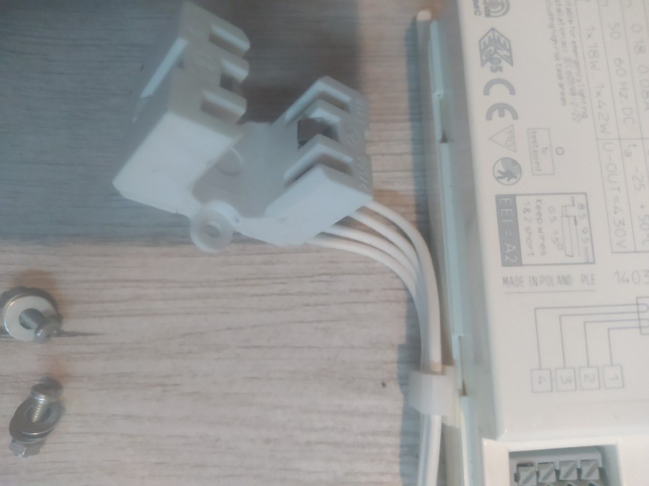 Statecznik Philips HF-P 1 22-42 Dławik Hfp Komplet