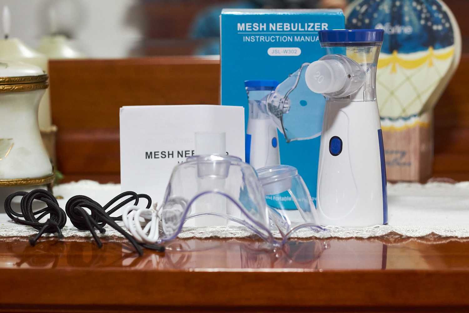 Nebulizador portatil bebe e adulto