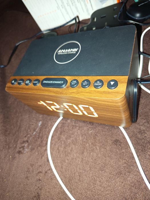 Радіо,годинник,будильник Anjank