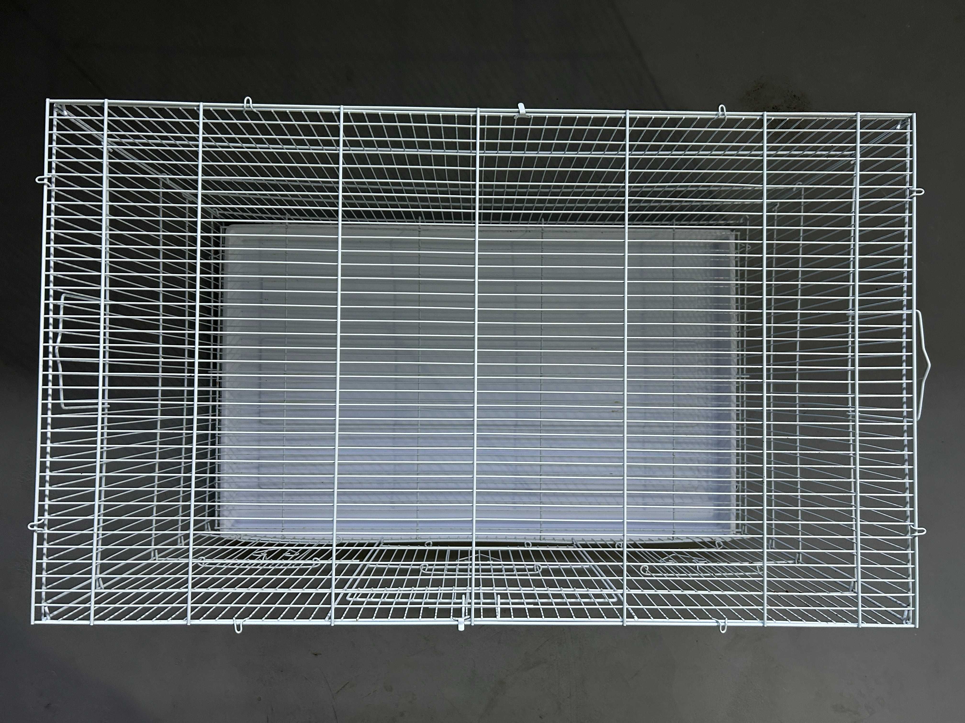 Duża klatka dla papug ptaków 77.5 x 46.5 x 46 cm