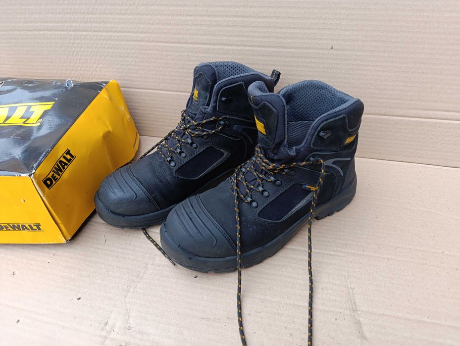 Buty robocze bezpieczne wysokie Dewalt DOVER rozmiar 45 czarne