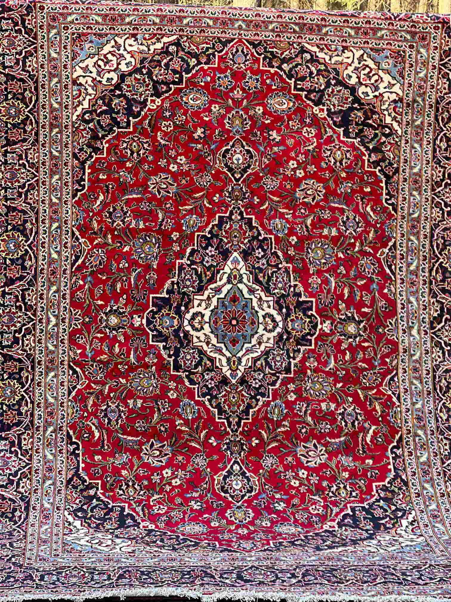 Nowy kaszmirowy dywan perski Iran KESHAN 350x250 galeria 32 tys
