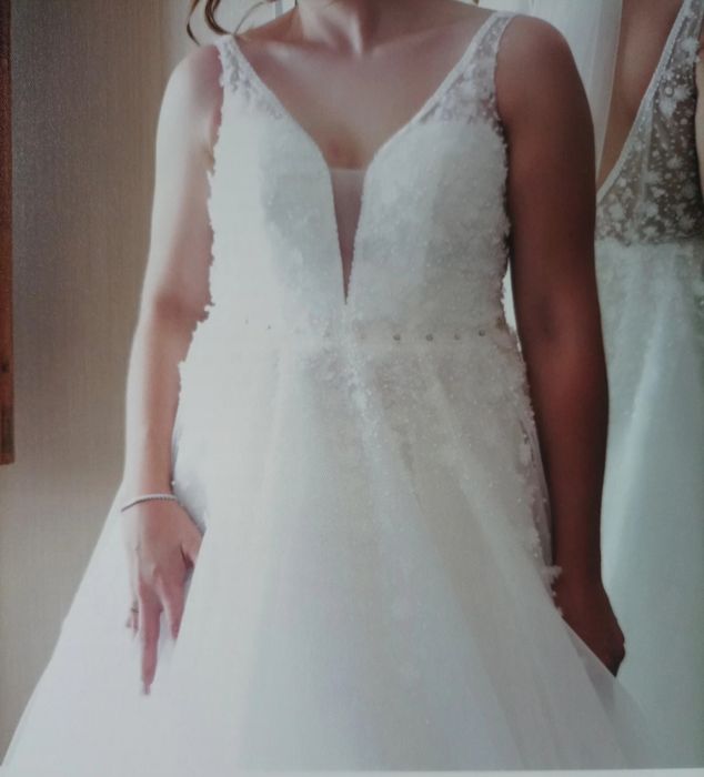 Vestido de noiva Rosa Clará