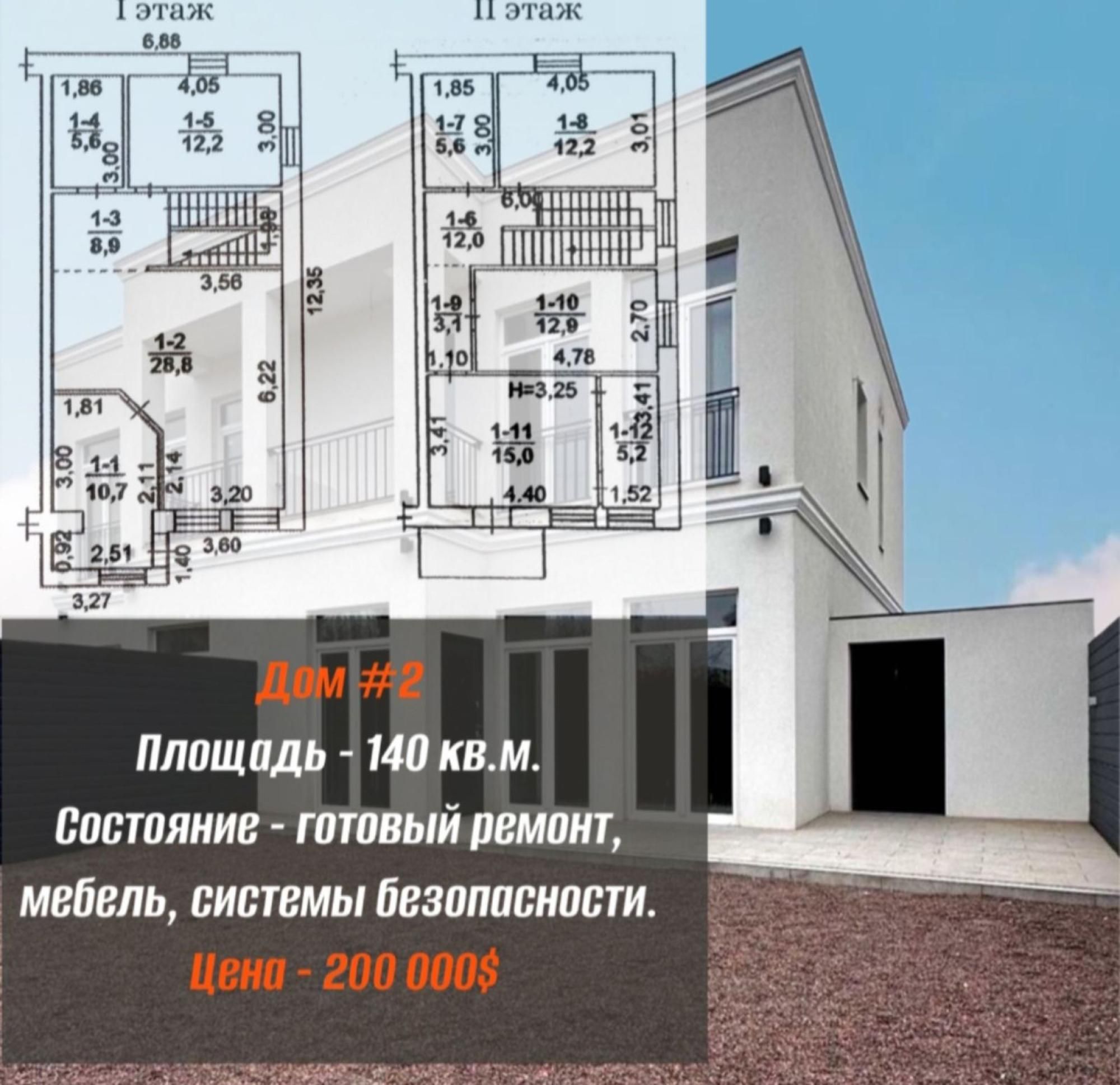 Продам современный дом в Одессе (209-466)