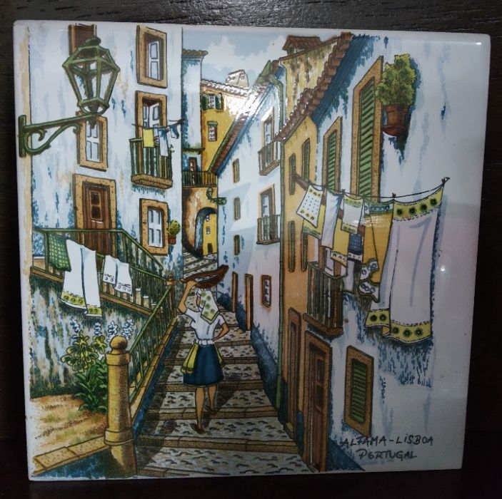 Pintura - Ajuleijo de Alfama - Lisboa