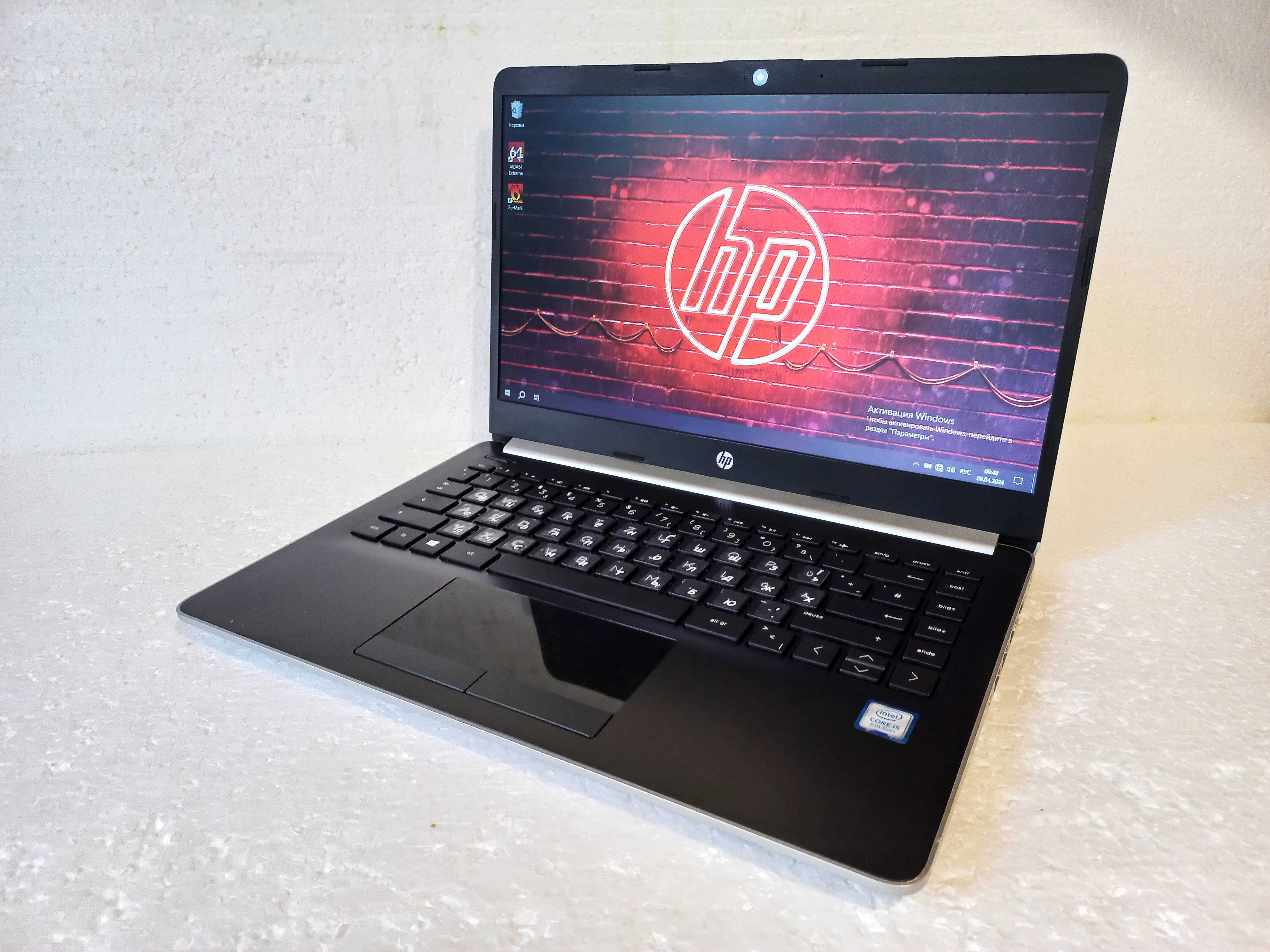 14" Экран!!  Игровой HP Laptop 14 + (Core i5 8" го покол.) + 8 ГБ DDR4