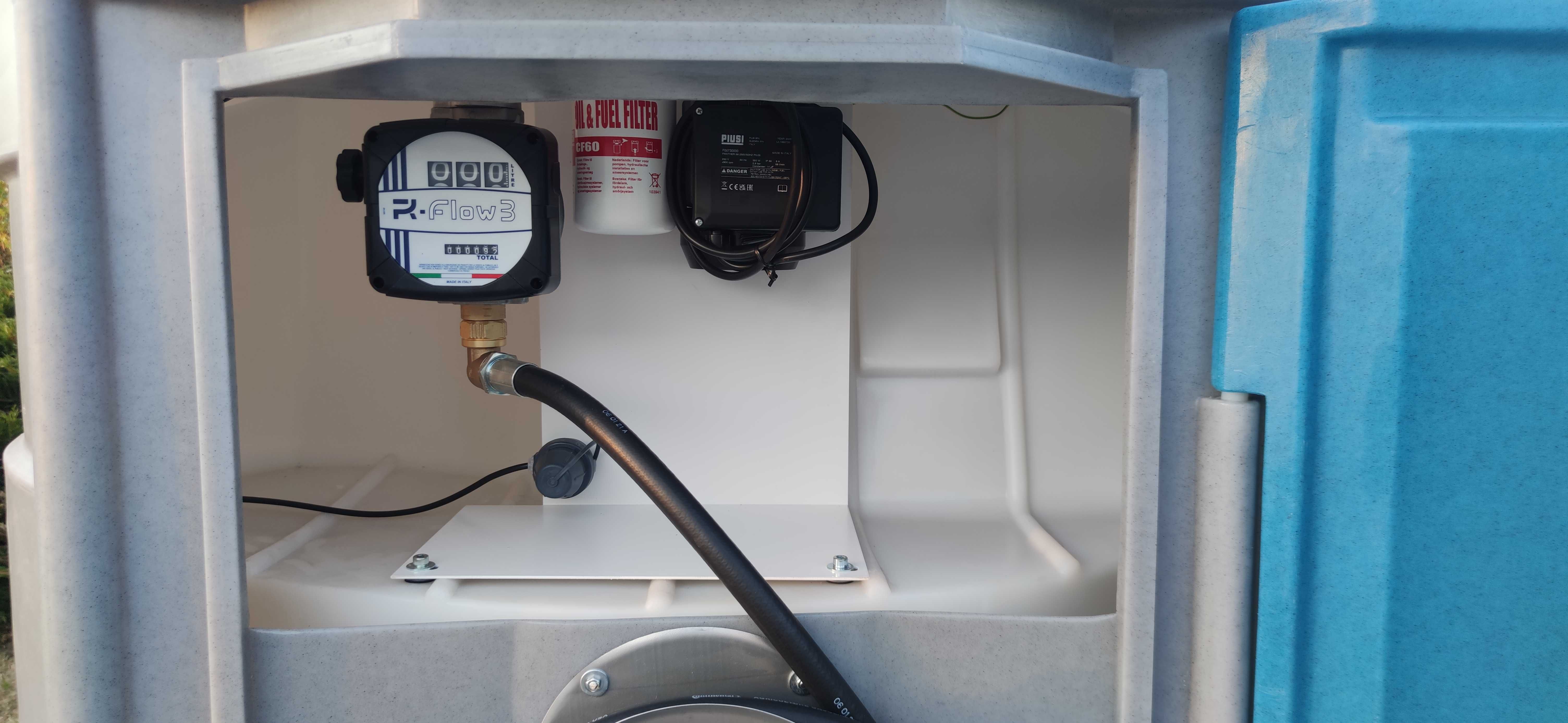 Zbiornik 2500l dwupłaszczowy na paliwo olej napędowy  Tango-oil