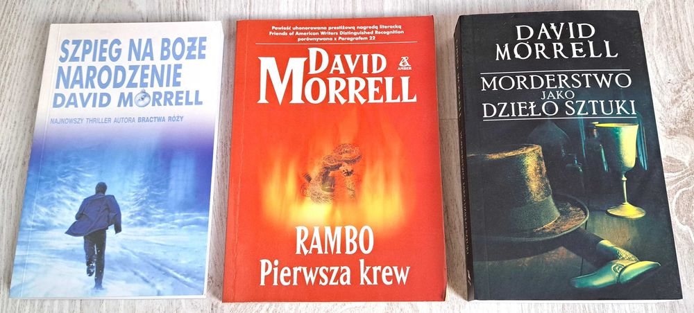Morrell Rambo Pierwsza krew Szpieg na Boże Narodzenie Morderstwo jako