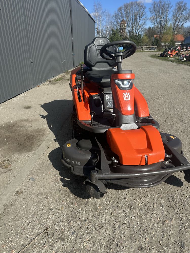 Profesjonalny traktorek kosiarka HUSQVARNA R320x AWD 2019r 4x4