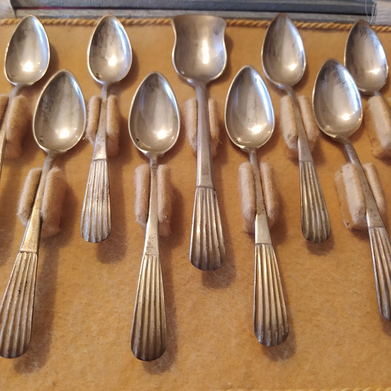 Conjunto de colheres de Chá em prata