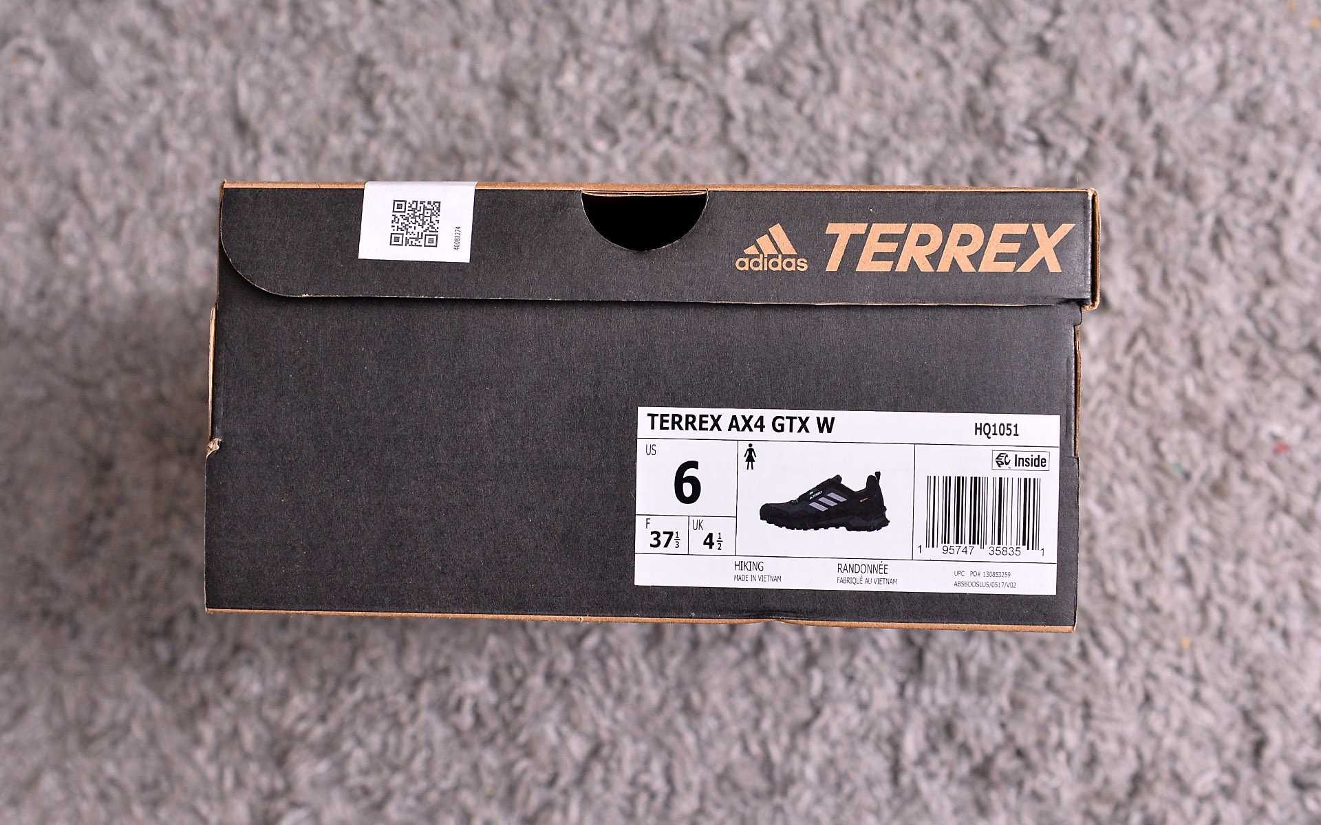 ADIDAS TERREX AX4 GTX 37р жіночі кросівки черевики трекінгові GORE-TEX